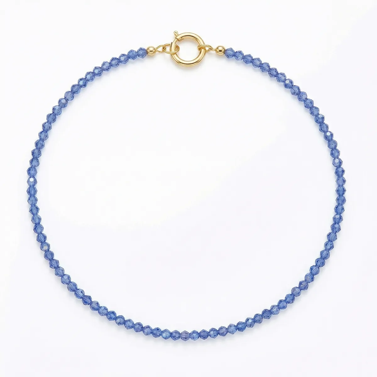 Чокер "Лазурно-синий"