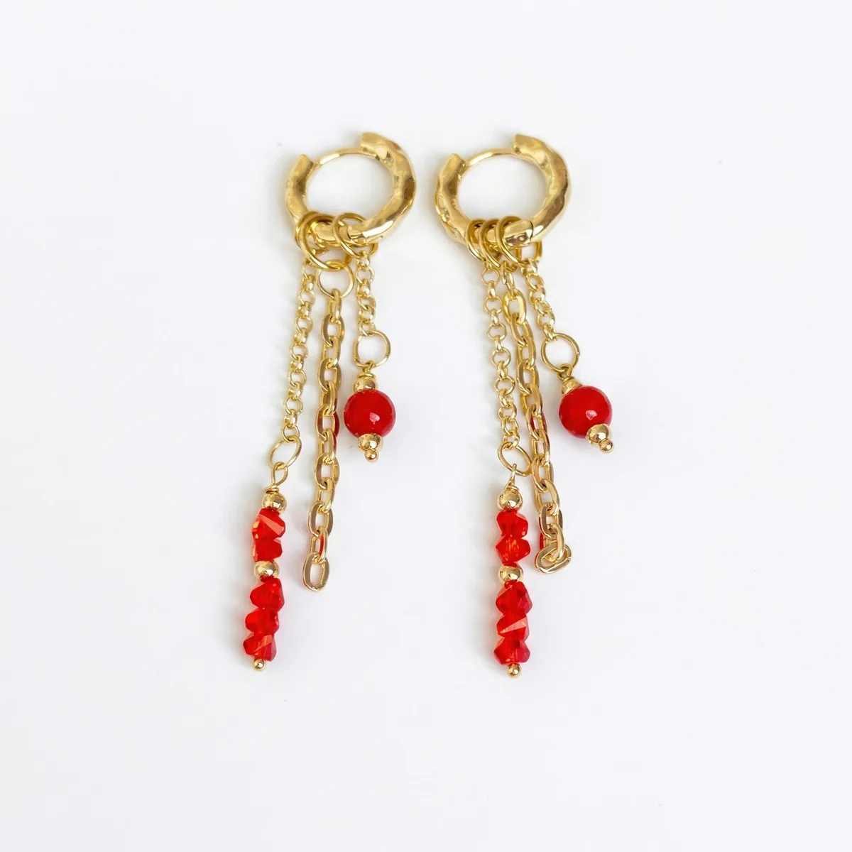 Серьги "Красные"